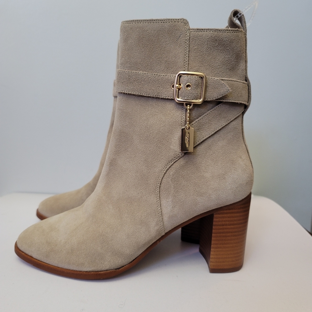 Coach Olivia Suede Boot - Picture 5 of 12